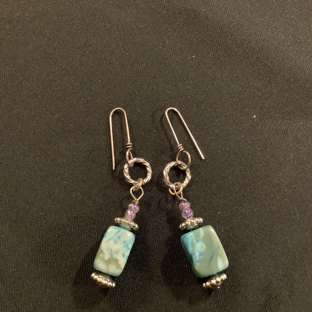 Sterling Silver ear hook earrings